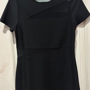Express Elegant Black Mini Dress